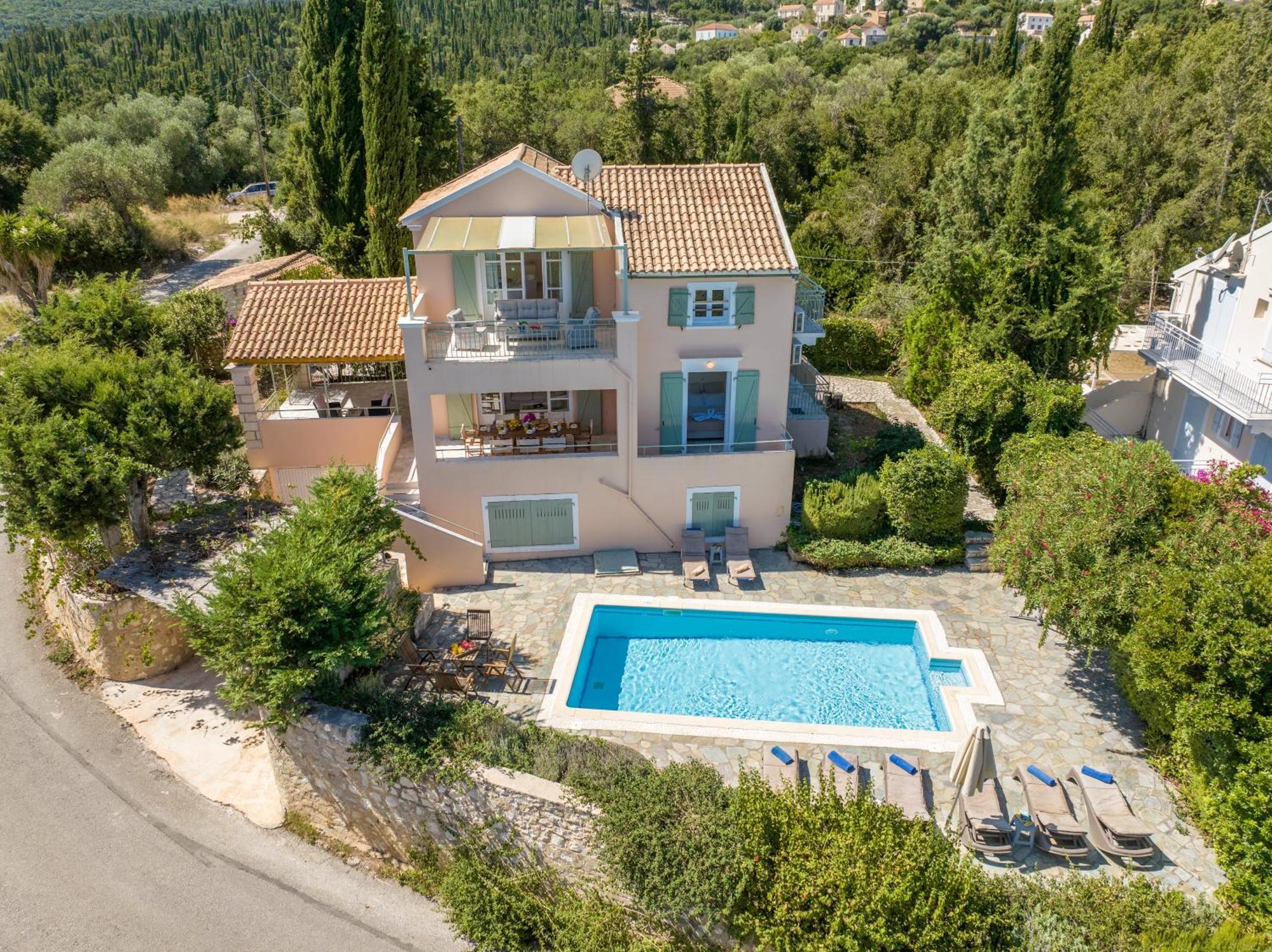 Villa Garden House, Up To 8Px 1Km From Fiskardo Tselendáta Exterior foto